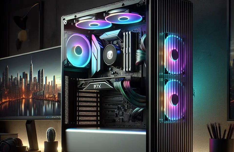 Monte seu PC: Intel i5-13400F, RTX 4060, 16GB, 512GB SSD