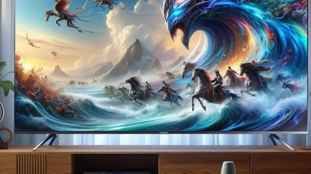 Samsung AI TV 55" Neo QLED 4K 55QN85D + Smart TV 32" Tizen HD