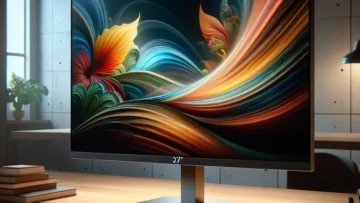 Monitor LG 27" 4K UHD com Ajuste de Altura