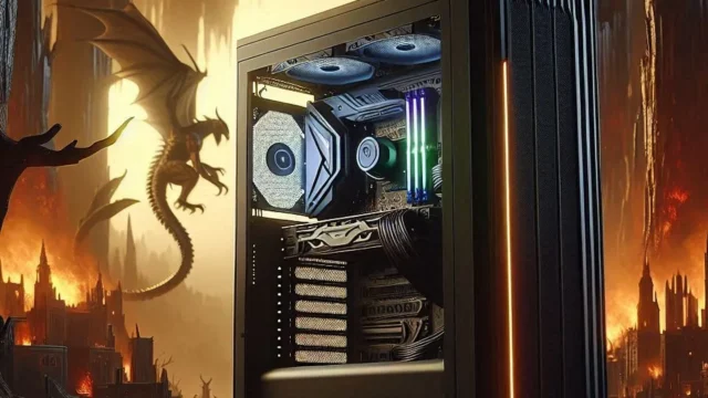 Gabinete HAF 700 Full Tower com maior espaço interno