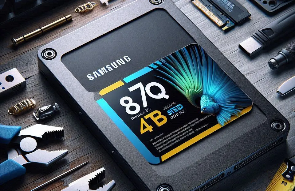 SSD Samsung 870 QVO 4TB com Alta Velocidade e Durabilidade