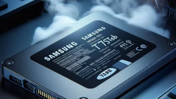 Samsung SSD 4TB T7 Titan Shield com Alta Velocidade