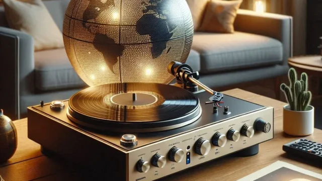 Toca-Discos Audio-Technica AT-LP70XBT Automático Bluetooth