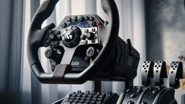 Volante Logitech G923 com TRUEFORCE e Pedais Responsivos