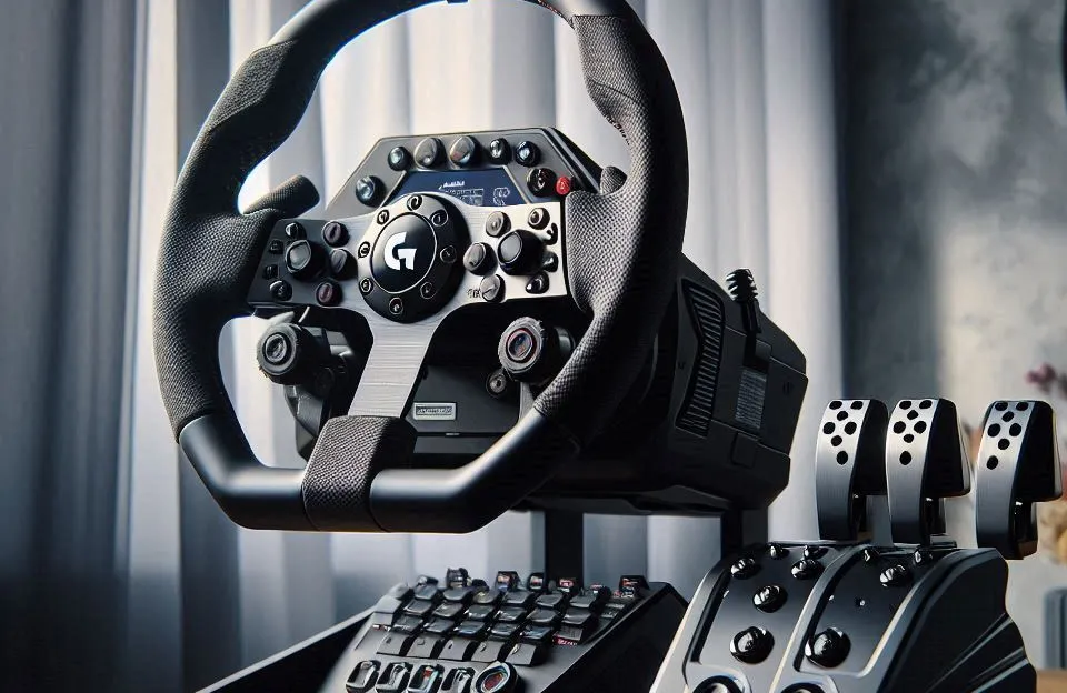 Volante Logitech G923 com TRUEFORCE e Pedais Responsivos