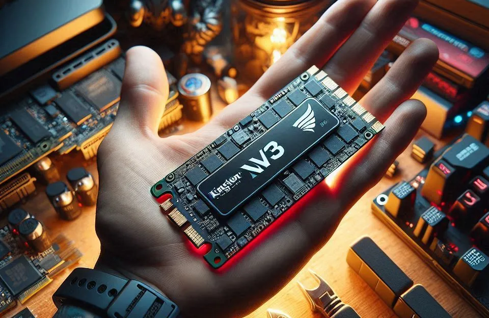 Kingston NV3 4TB M.2 NVMe SSD com Alta Velocidade