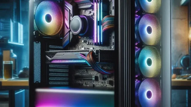 Gabinete CORSAIR 3500X RGB com vidro temperado