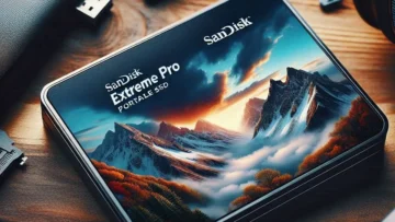 SanDisk SSD portátil Extreme Pro 4TB com 2000 MB/s