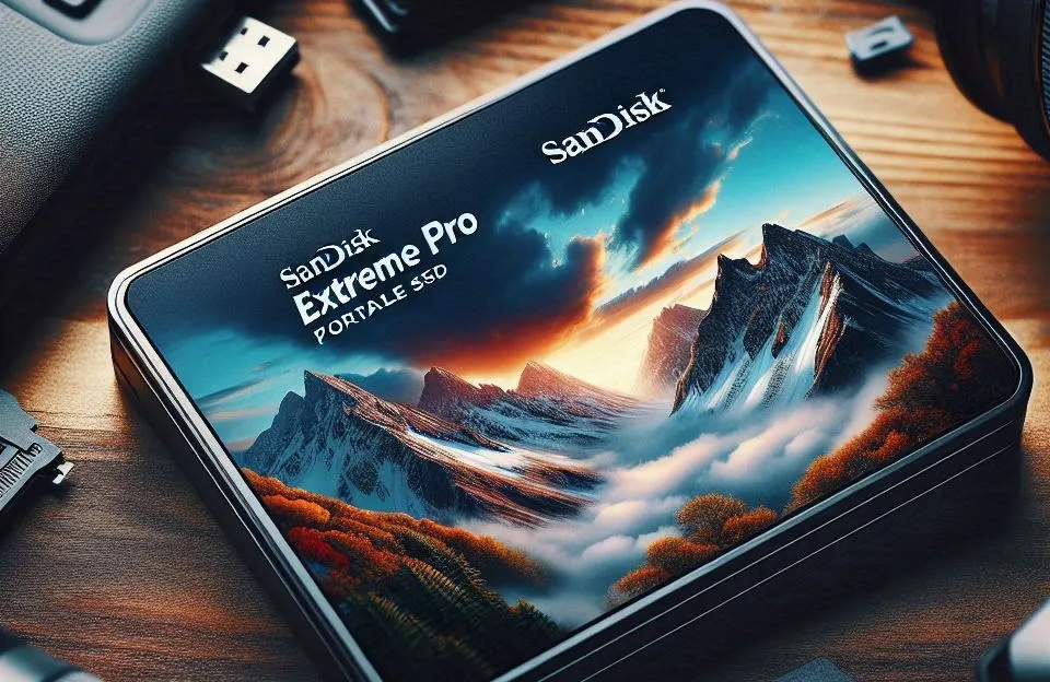 SanDisk SSD portátil Extreme Pro 4TB com 2000 MB/s