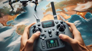 Controle Remoto DJI FPV 2 com Alcance de 10km e 9h de Bateria