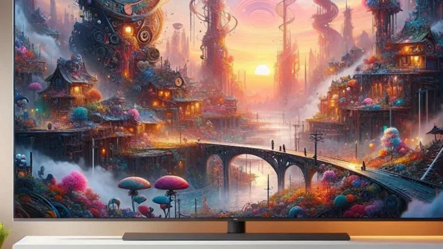 Smart TV HQ 50" com Android 11 e Tela Frameless