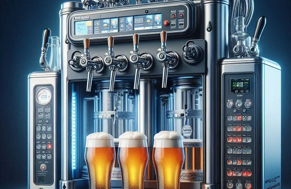 Cervejeira Eos Bierhaus 98L com Turbo Freeze e Vidro Triplo