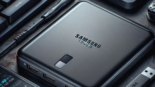 SAMSUNG T7 Shield 2TB SSD portátil com alta velocidade