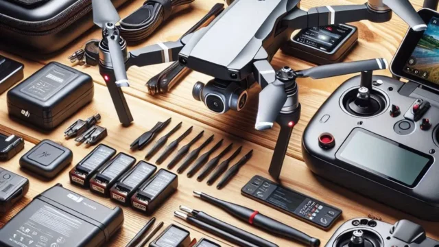 DJI Kit Mini 3 Pro Fly More com baterias extras e acessórios