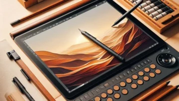 HUION Kamvas 16 com Stylus e Tela Laminada