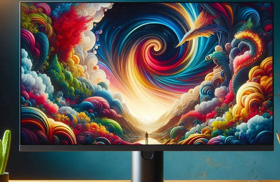 Monitor Uperfect 18,5" com Tela IPS e 100% sRGB