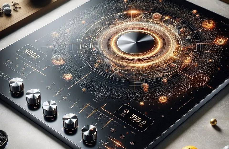 Cooktop de Indução Eos 5 Bocas 9500w com Alta Potência