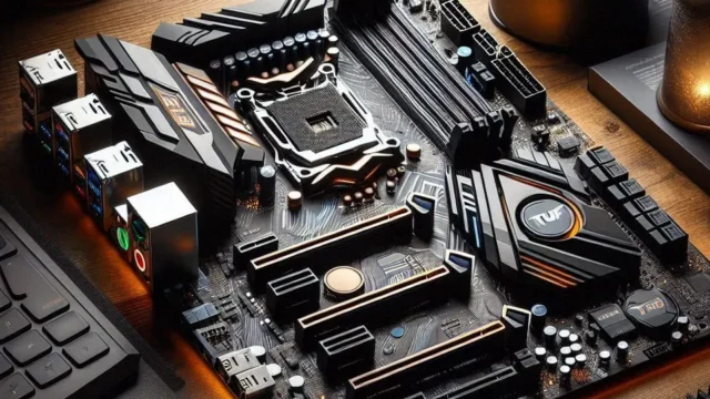 Placa-mãe TUF Gaming B760M-BTF com DDR5 e Wi-Fi 6