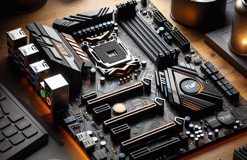 Placa-mãe TUF Gaming B760M-BTF com DDR5 e Wi-Fi 6