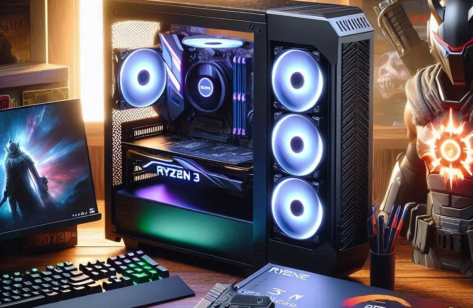 PC Gamer Ryzen 3 3200G com SSD 240GB e Vega 8