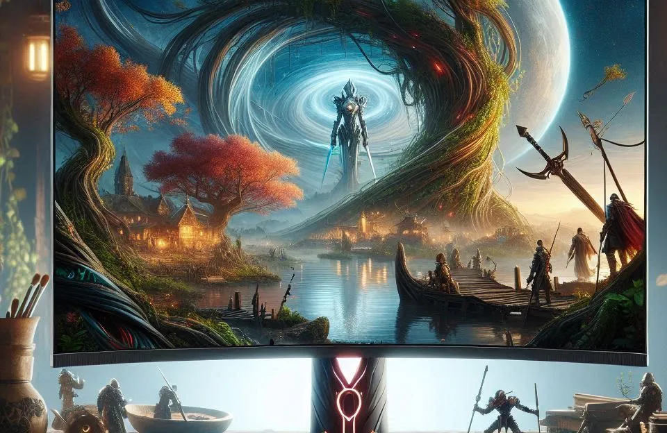 Monitor Gamer Pichau Nexus Wide S34: 34 Polegadas, Curvo, 165Hz e FreeSync/G-Sync