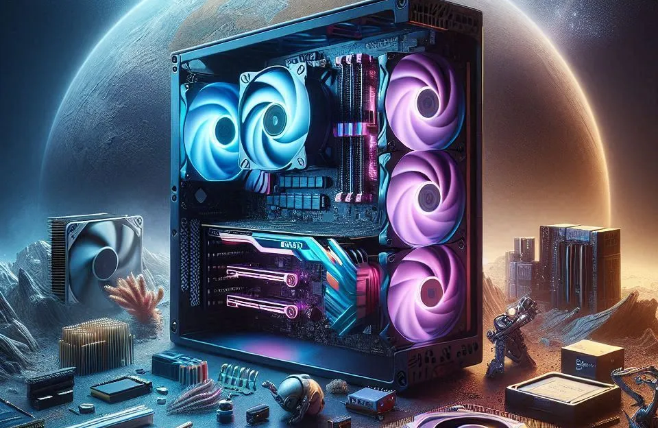 Monte seu PC: Ryzen 7 5700X, RX 580 8GB, 16GB, 480GB SSD