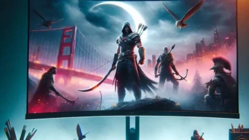 Monitor Warrior 24 Pol. Gamer Curvo 144Hz - MN101: Desempenho e Imersão para Gamers