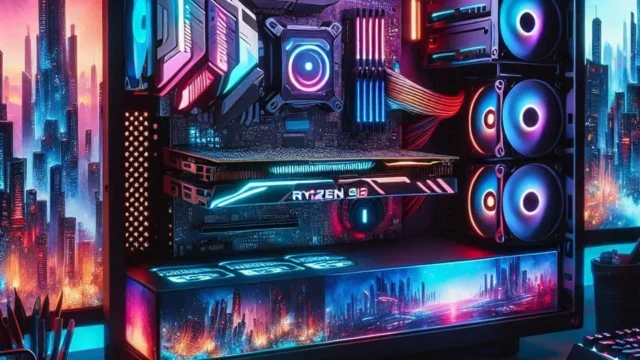 Monte seu PC: Ryzen 5 5600, RX 7600, 16GB, 480GB SSD