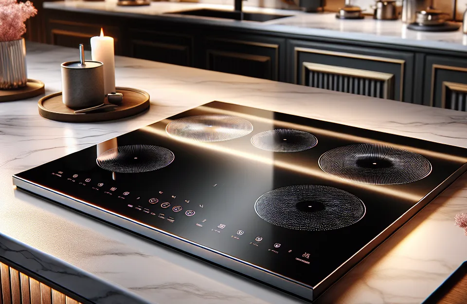 Fischer Cooktop de Indução 4 Bocas Mesa Vitrocerâmica Touch 220V