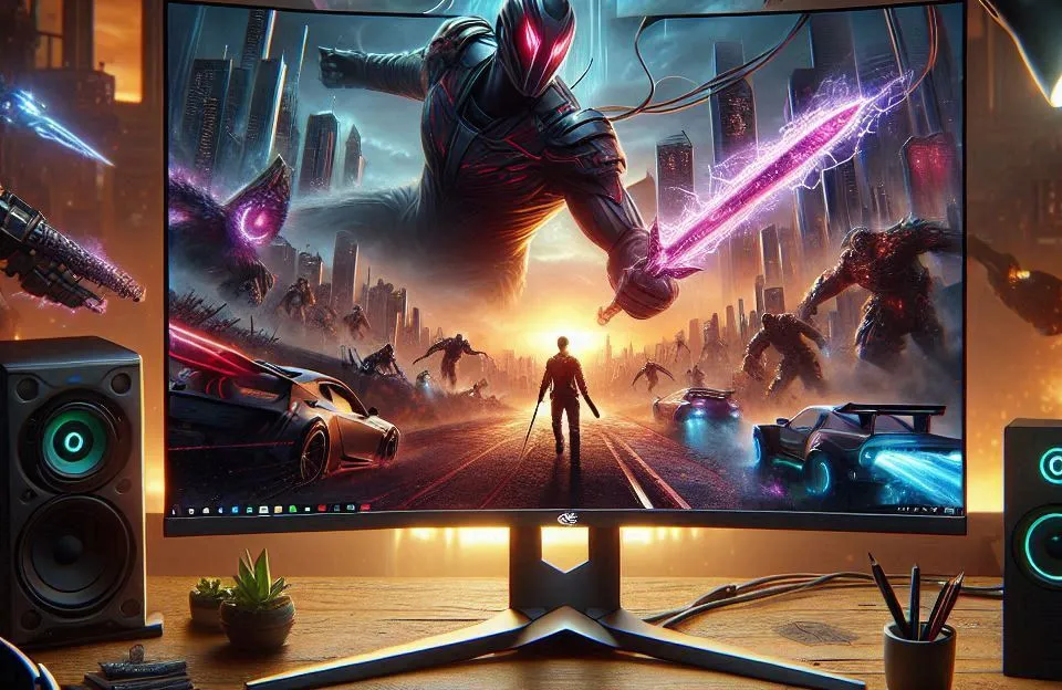 Monitor Acer Gamer Nitro ED320QR: 31,5” Curva, 165Hz e FreeSync