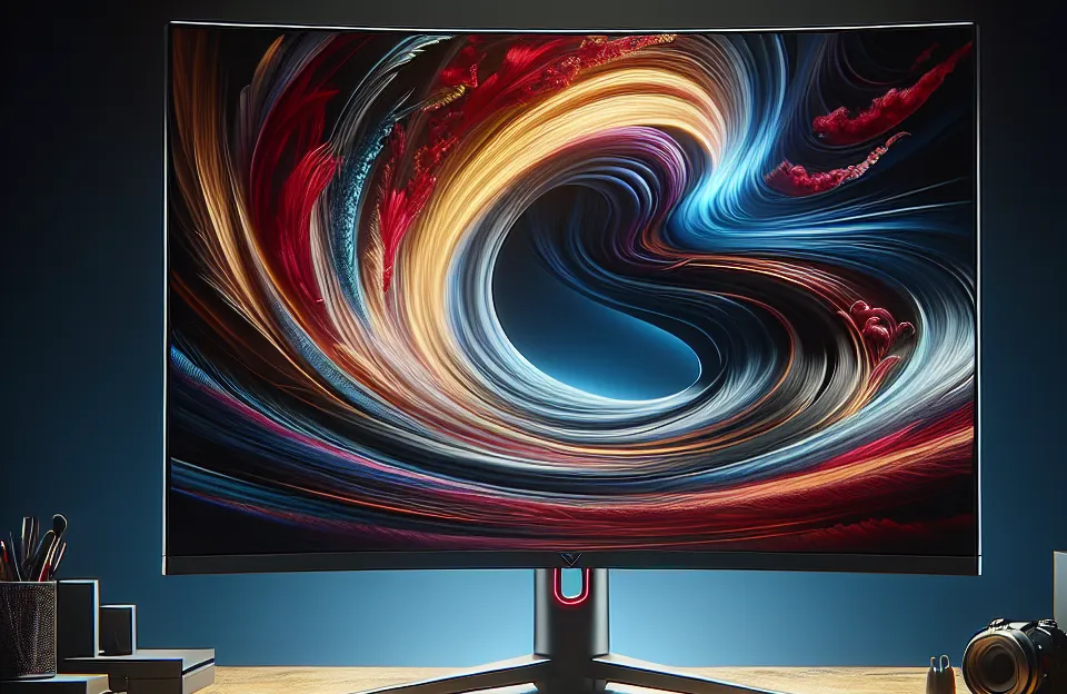 CRUA Monitor de Jogos Branco de 34 Polegadas: Curvo, 144Hz e Ultra Amplo