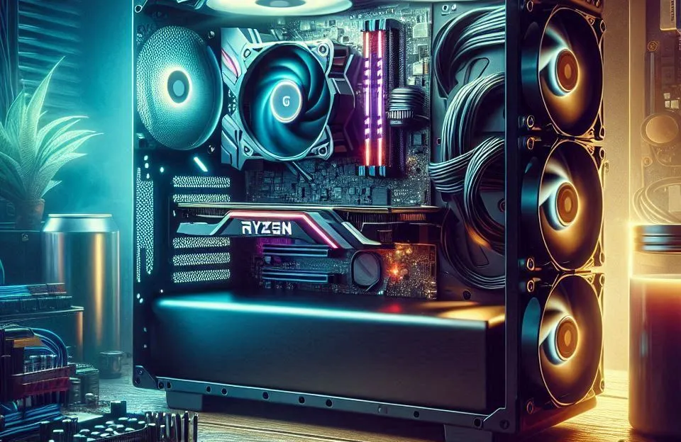 Monte seu PC: Ryzen 3 3200G, GTX 1050, 8GB, SSD 240GB