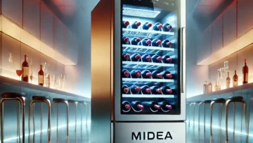 ADEGA MIDEA 24 GARRAFAS 127V 60Hz: Elegância e Funcionalidade para Seu Vinho