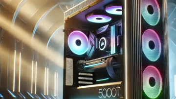 Review Gabinete Gamer Corsair 5000T - LED RGB, ATX e Design Inovador