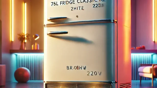 Frigobar Brastemp Retrô 76 Litros Classic White - BRA08HB 220V: Elegância e Funcionalidade