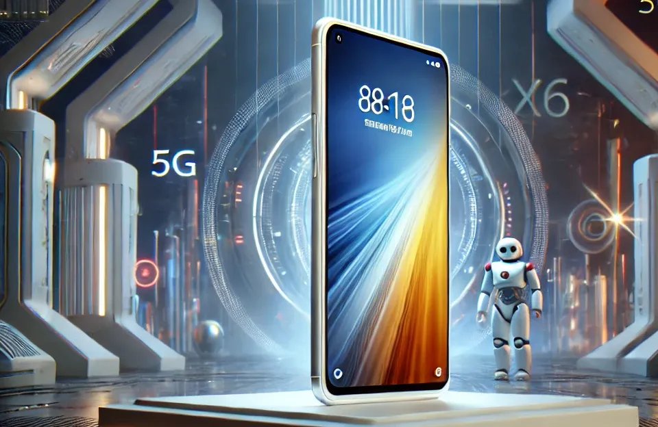 Smartphone Xiaomi Poco X6 5G 256 GB/12 GB de RAM (Branco) - Desempenho, Design e Tecnologia Avançada