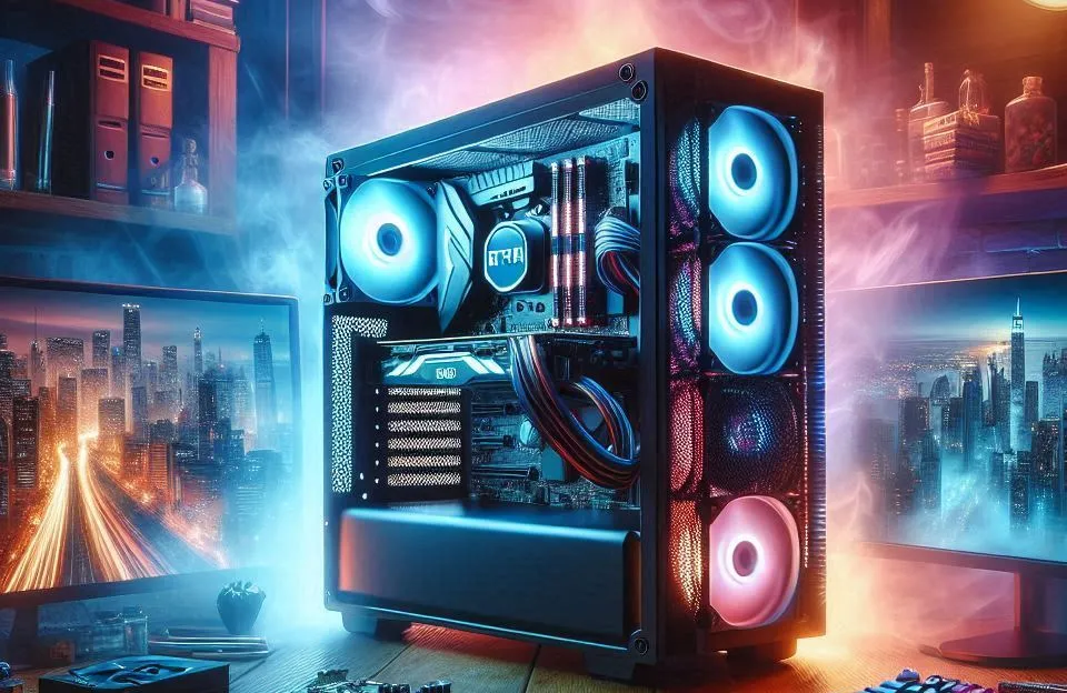 Monte seu PC: Ryzen 5 8400F, RTX 3060, 16GB DDR5, 480GB SSD