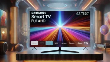 Samsung Smart TV LED 43" FULL HD UN43T5300 - Wifi, HDMI: Desempenho e Conectividade de Qualidade