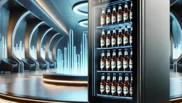 Cervejeira Eos Bierhaus 100 Litros Black Glass Frost Free Ece120 220v: Praticidade e Design para Sua Bebida Sempre Gelada