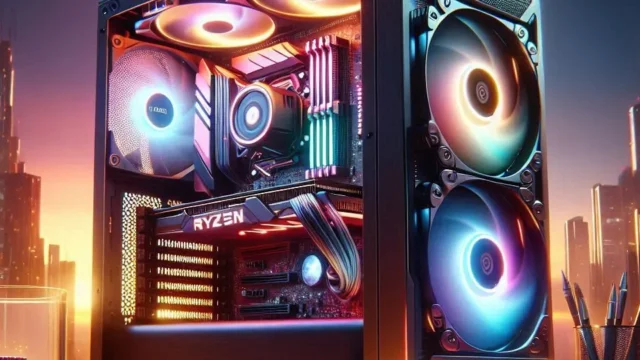 Monte seu PC: Ryzen 5 8400F, RTX 3050, 16GB, 480GB SSD