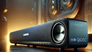Soundbar Samsung HW-Q600C: Qualidade de Som Imersiva com Dolby Atmos e Subwoofer sem fio