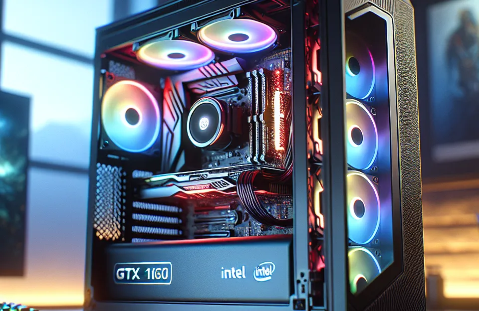 PC Gamer Intel Core i7 4790, 16GB RAM, NVME 500GB, GTX 1650