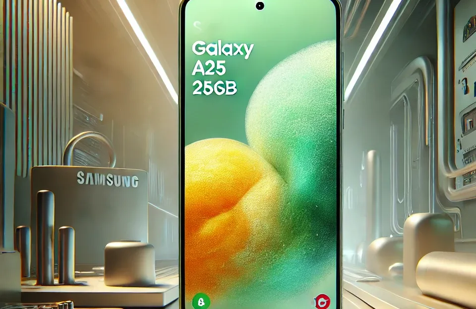 Celular Samsung Galaxy A25 5G 256GB, 8GB RAM, Tela Infinita de 6.5" Verde Claro: Desempenho, Câmera e Design