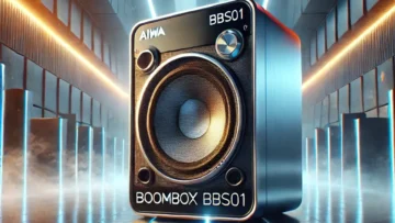 AIWA Caixa de Som Boombox BBS01: Potência, Conectividade e Resistência em um Só Produto