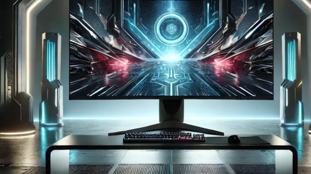 Monitor Gamer Curvo Ultrawide 34" 165Hz 1ms WQHD - Alta Performance e Conforto Visual