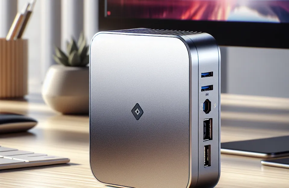 Beelink Mini PC 5650U Pro AMD Ryzen 5 com 16GB RAM e 500GB SSD