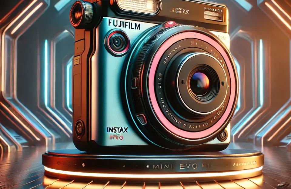 Fujifilm Câmera Instantânea Híbrida Instax Mini EVO: Desempenho e Criatividade ao Seu Alcance