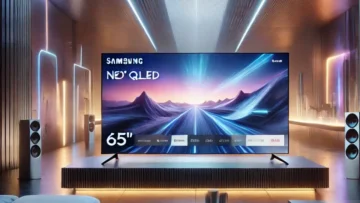Samsung Smart TV 65" Neo QLED 4K 65QN85D: A Experiência de Imagem Incrível com Processador AI e Upscaling 4K