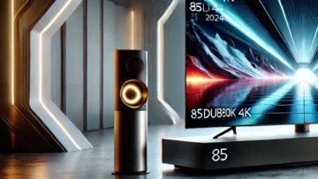 Smart Big TV 85" Crystal UHD 4K 85DU8000 2024 + Soundbar HW-B550/ZD Combo: Qualidade de Imagem e Som para Sua Casa