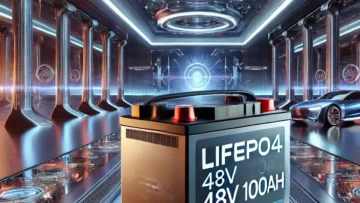 Bateria LiFePO4 48V 100AH: Alta Capacidade e Desempenho Durável